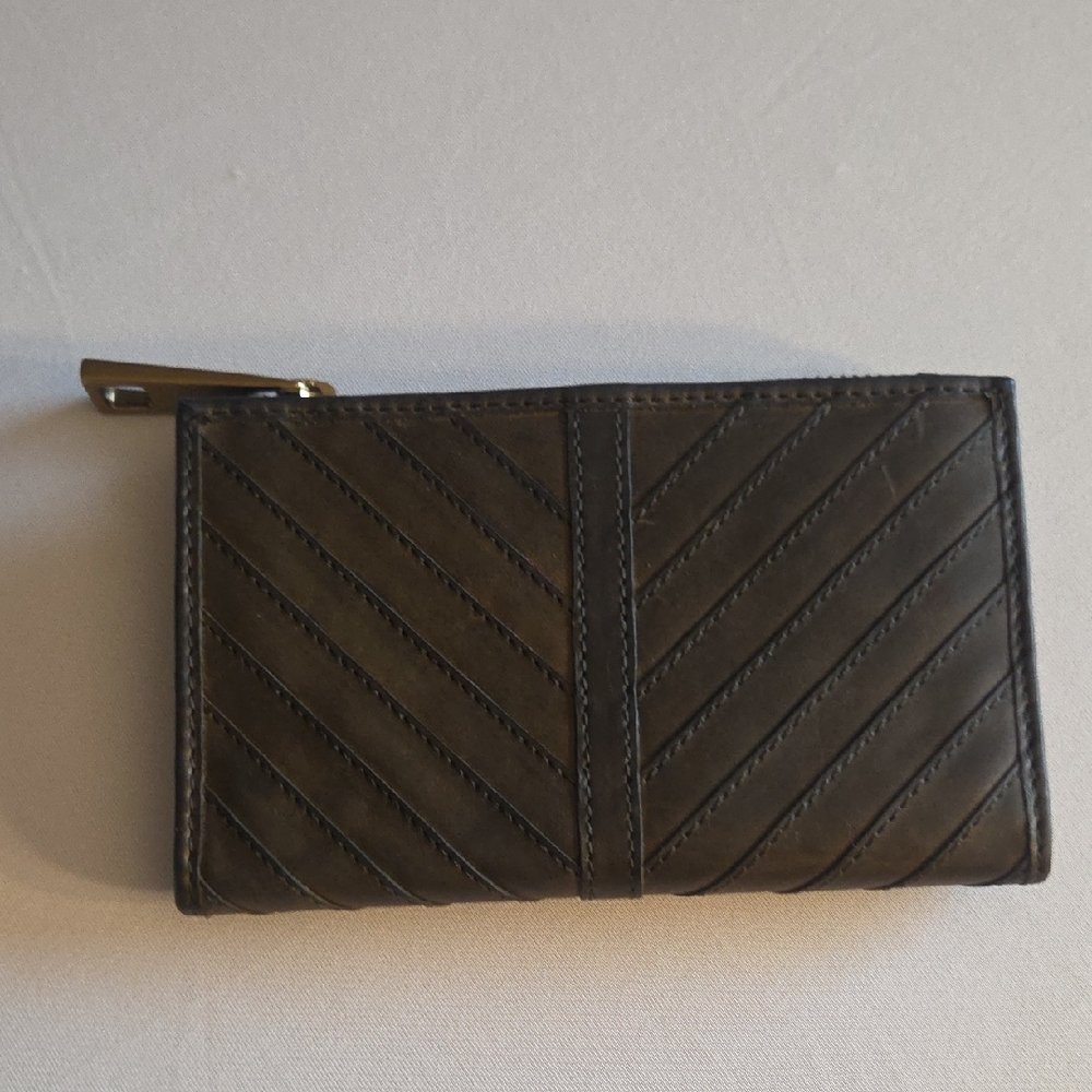 Margot Black Quilted Wallet